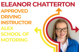 Eleanor Chatterton of Alex School of Motoring.